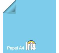 Canson Repro Color Iris, Papel de dibujo, Suave, 80gsm, Hoja, A4-21x29,7cm, Azul turquesa, 100 hojas