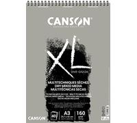 Canson-Infinity Álbum espiral XL Arenoso A3 160 g 40 hojas Gris