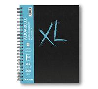 Canson-Infinity Bloc acuarela XL Art Book, papel acuarela grano fino 300 g A4 34 hojas