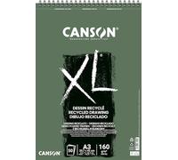 Guarro Canson – Álbum espiral microperforado A3, 50 hojas, Canson XL Recycled 160 g