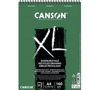 Canson-Infinity Papel de dibujo Canson XL reciclado 160 g grano fino A4 Blanco 50 hojas espiralado