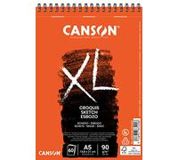 Canson-Infinity Bloc de dibujo croquis A5 microperforado 14,8x21 cm 60 hojas 90 gr C200787220