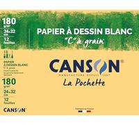 CANSON Zeichenpapier "C" à Grain, 320 x 240 mm, 180 g/qm
