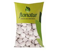 Canto rodado 20/40 marmolina blanca. Flonatur. 25 kg pack 32