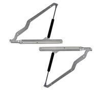CANTONDZ 200N 2xPistón hidráulico Puntal de gas Bisagra de pistón hidráulico Tapa Soporte de cierre Compatible con Keter Store It Out Premier XL Grande Store Jumbo Cobertizo de jardín Exterior
