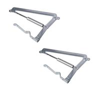 CANTONDZ 2xPistón hidráulico Resorte de gas Bisagra de pistón hidráulico Tapa Soporte de cierre Puntal de gas de repuesto Compatible con Keter Store It Out Midi Nova Cobertizo de jardín Exterior W26P