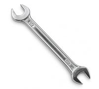Canxyeun Llaves Fijas Chave Inglesa Doble Anillo 10 13 mm Acero Longitud 125 mm Cabezas Hexagonales Abiertas para Tuberías Freno Bicicleta Motocicleta Coche Mantenimiento Mecánico Profesional