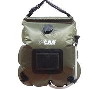 Cao - Calentador de Agua Solar (20 l), Color Verde Oliva