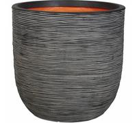 Capi Europe Jardiniere Nature Rib 43 x 41 cm antracita