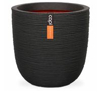 Capi Europe Jardinière Nature Rib 43x41 cm negro KBLR933 424234