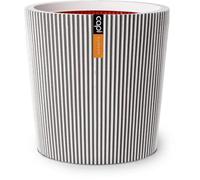Capi Europe Jarrón cónico Groove NL Marfil 36 x 34 cm