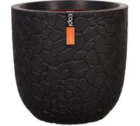 Capi Europe Maceta esférica Arcilla Negra 35 x 34 cm