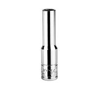 Capri Tools 1/4-Inch Deep Socket, 1/4-Inch Drive, 6-Point, SAE