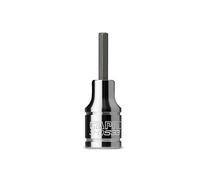 Capri Tools 3-0533 - Llave de vaso hexagonal de 3 mm, unidad de 1/4 pulgadas, métrico