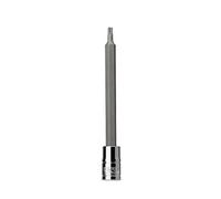 Capri Tools - 3-0595 T15 Star Bit Socket largo, unidad de 1/4 pulgadas