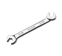 Capri Tools 7/16 pulg. Llave de extremo abierto en ángulo, ángulos de 30° y 60°, SAE