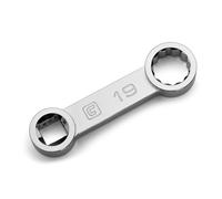 Capri Tools Adaptador de par de accionamiento de 19 mm, extremo de caja de 12 puntos
