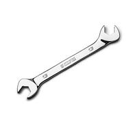 Capri Tools Llave de extremo abierto en ángulo de 13 mm, ángulos de 30° y 60°, métrico