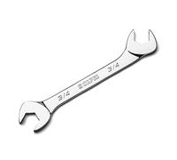 Capri Tools Llave de extremo abierto en ángulo de 3/4", ángulos de 30° y 60°, SAE