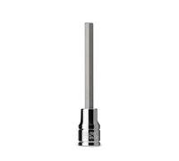 Capri Tools Llave de vaso hexagonal larga de 7 mm, unidad de 3/8 pulgadas, métrico