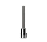 Capri Tools Llave de vaso hexagonal larga de 8 mm, unidad de 3/8 pulgadas, métrico