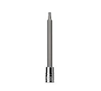 Capri Tools Llave de vaso larga T20 Star, 1/4 pulgadas