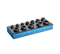 Capri Tools Stubby - Juego de llaves de vaso de impacto (3/8 "Drive/SAE Set)