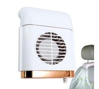 Car Seat Fan - ABS Interior Cooling Ventilator Single Piece Air Circulation Accessory Heat Dissipation Design For Vehicle Comfort - Summer Temperature Reduction - Travel Driving Essential