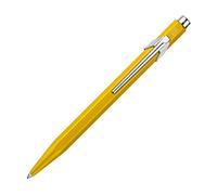Caran D’Ache - Bolígrafo Ballpoint 849 Colormat-X Line Retráctil de Aluminio con diseño en forma hexagonal (Color Amarillo)