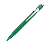 Caran D’Ache - Bolígrafo Ballpoint 849 Colormat-X Line Retráctil de Aluminio con diseño en forma hexagonal (Color Verde)