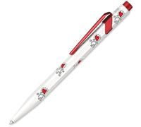 Caran D' Ache - Bolígrafo Keith Haring, edición especial, color blanco