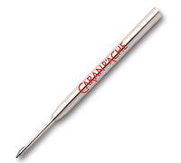 Caran d’Ache - Recambio Goliath para Bolígrafos Ballpoint Pen 849 con Punta de Acero Inoxidable Media M (Rojo)