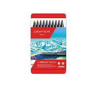 Caran d'Ache 0186.310 - Rotuladores de fibra (plástico, 10 unidades), multicolor