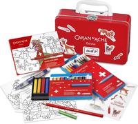 CARAN D'ACHE 3000223, Set de viaje Swisscolor de Caran d'Ache, en estuche