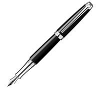 Caran d'Ache 4799-792 Pluma estilográfica, audaz, Leman 4799-792, negro ébano, doble uso, importado original