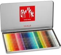 CARAN D'ACHE 666340. Set de lápices de colores CARAN D'ACHE PABLO, en estuche metálico de 40 unidades