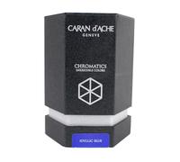Caran d'Ache 8011-140 - Tinta estilográfica, 50 ml, color azul idílico