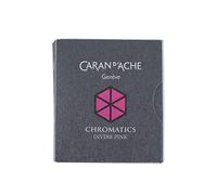 Caran D'Ache 8021-080 - Pack de 6 cartuchos de tinta estilográfica, color rosa divino