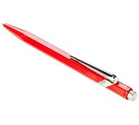 Caran d'Ache 849 Metal Range - Bolígrafo retráctil (aluminio), diseño con forma hexagonal, color rojo