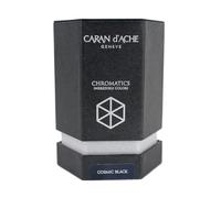 Caran d'Ache - Bote de tinta (50 ml), diseño con forma hexagonal, color negro