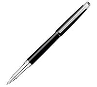 Caran d'Ache CD4771.782 Leman Slim - Bolígrafo de punta redonda, color negro