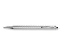 Caran d'Ache Portaminas Chevron Mechanical 0,7 mm hexagonal plateado revestido de rodio