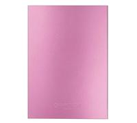 CARAN D'ACHE 454410, Cuaderno COLORMAT-X, formato DIN A5, con líneas, color rosa
