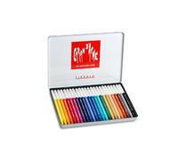 Caran D'ache Fibralo - Juego de rotuladores de color (24 unidades, caja metálica)
