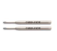 Caran d'Ache Goliath - Cartuchos de tinta de repuesto (2 unidades), color negro