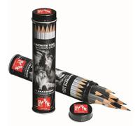 Caran d'Ache Graphite Line 775.315 Grafwood - Lápices de tubo metálico (15 unidades)