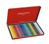Caran Dache - Lata metálica (30 colores surtidos)