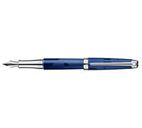 Caran d'Ache Leman Bleu Marin - Pluma estilográfica (punta media)
