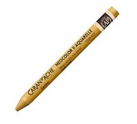 Caran d'Ache Neocolor II 033 GoldDOCKER/GOLDEN OCHRE (7500.033) / Pastel 10 unidades (1er Pack)/ de cera soluble en agua/para papel, cartón, vidrio, madera, piel, tela piedra