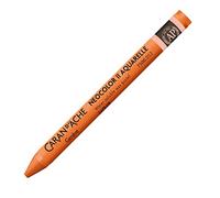 Caran d'Ache NEOCOLOR II 052 SAFRAN/SAFFRON (7500.052) / Pastel 10 unidades (1er Pack)/ de cera soluble en agua/para papel, cartón, vidrio, madera, piel, tela piedra